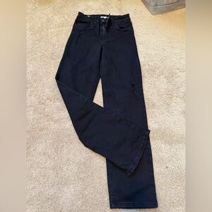 STS Blue Women's Black Straight Leg Jeans Size 26